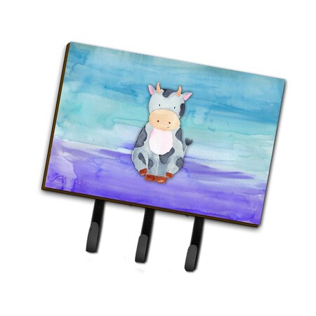 Carolines Treasures Cow Watercolor Leash or Key Holder BB7412TH68